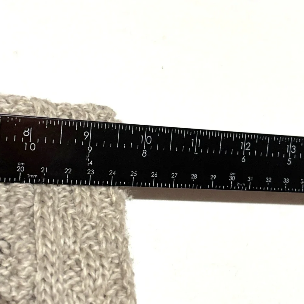 Aran Crafts Scarf Unisex OS Beige 100% Merino Wool Made in Ireland